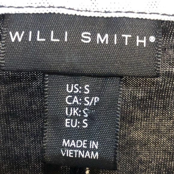 Willi Smith Black fitted Top - Picture 2 of 6